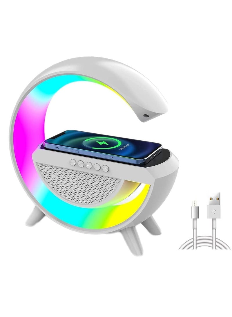 DubaiGallery Bluetooth Led Wireless Charging Speaker | HM-2301 | Bluetooth Wireless Charger | Hm 2301 | MSB Tech - Image 3