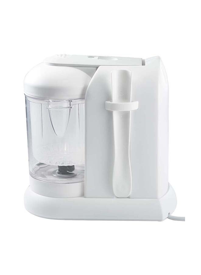 BEABA Babycook Solo Baby Food Maker - 4 In 1 Baby Food Processor, Blender And Cooker - Soft Steamer Cooking - Quick - Food Diversification For Your Baby - White And Silver - Image 2