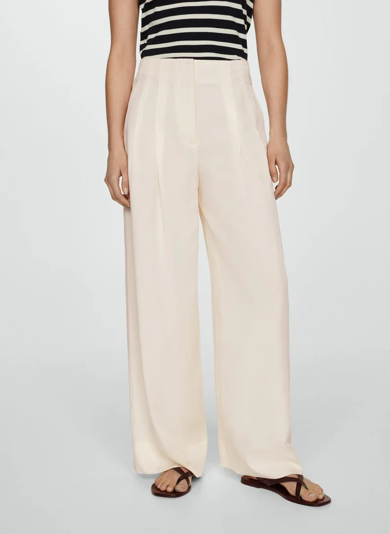 MANGO High Waist Pants