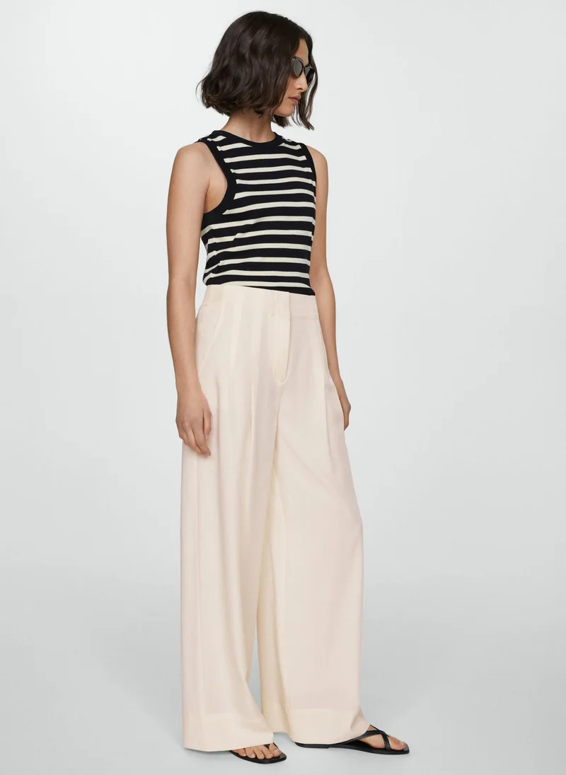 MANGO High Waist Pants