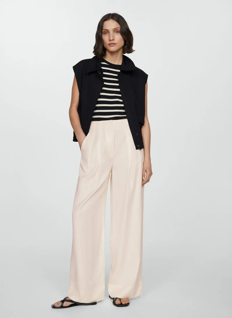 MANGO High Waist Pants