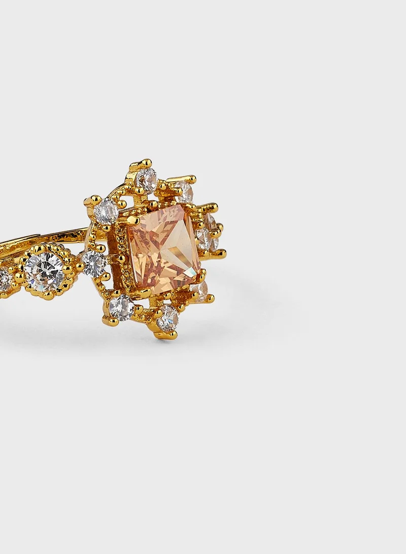 Ella Limited Edition Cz  Statement Ring