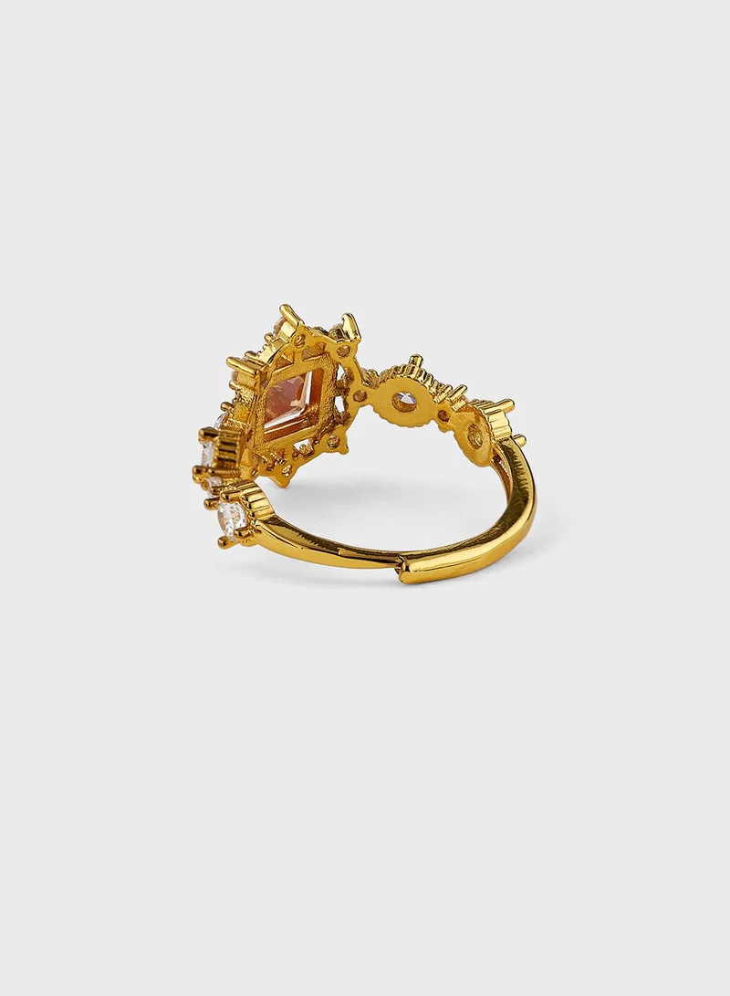 Ella Limited Edition Cz  Statement Ring