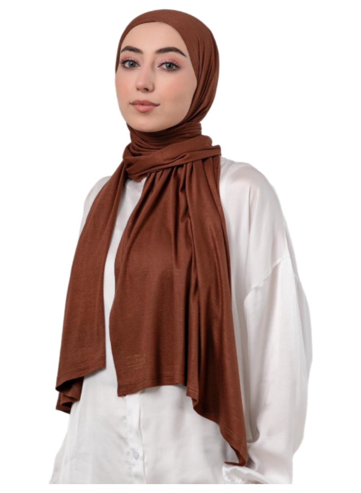 طرحة حريمي جيل بيور قطن ناعم - خامة ممتازة وتغطية كاملة - ألوان متعددة - Image 2