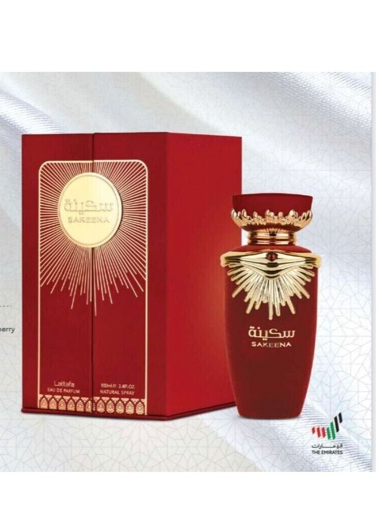 Lattafa Sakeena For Women 100ml - Image 1