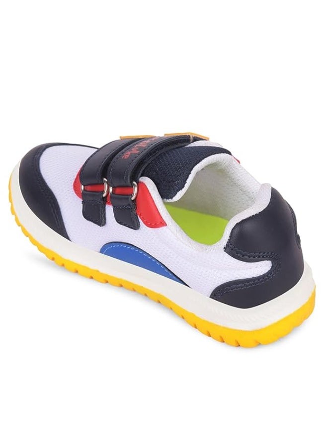 Liberty Lucy & Luke JAMIE-K1E White Walking Shoes for Kids – Lightweight & Comfortable - Image 2