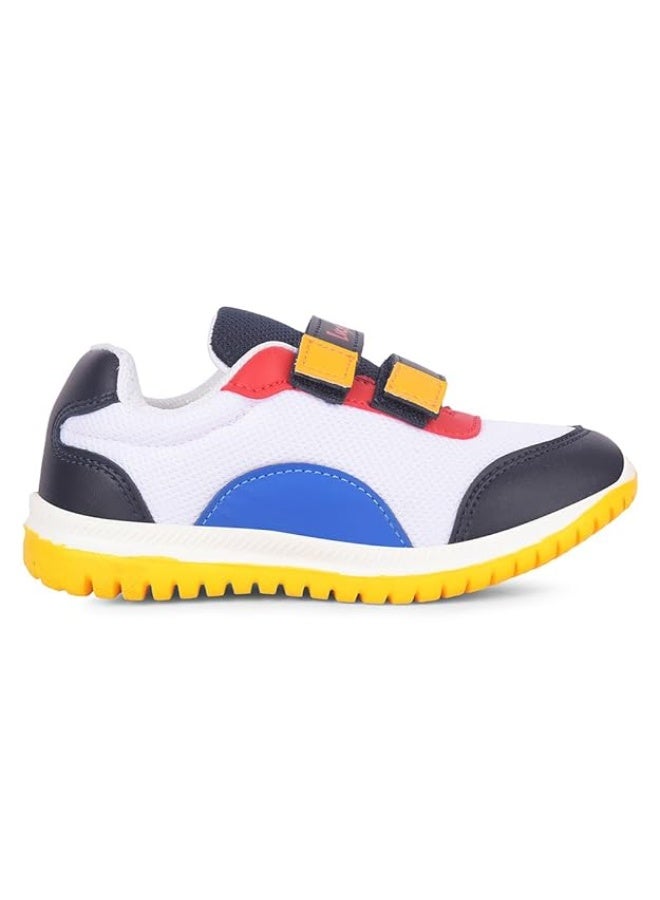 Liberty Lucy & Luke JAMIE-K1E White Walking Shoes for Kids – Lightweight & Comfortable - Image 4
