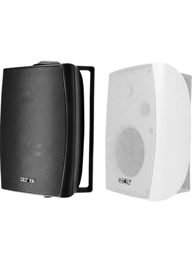 SAST Dw40 Wall-Mounted Speaker 40W Passive Requires Amplifier For Shops, Commercial, Engineering, Conference Rooms, Home, Restaurants, Public Address, Background Music 4-Inch - Image 3