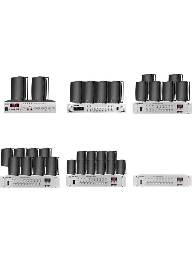 SAST Dw40 Wall-Mounted Speaker 40W Passive Requires Amplifier For Shops, Commercial, Engineering, Conference Rooms, Home, Restaurants, Public Address, Background Music 4-Inch - Image 1