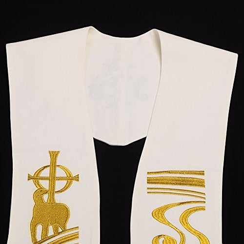 BLESSUME Church Priest Clergy Wedding Stole - Image 5