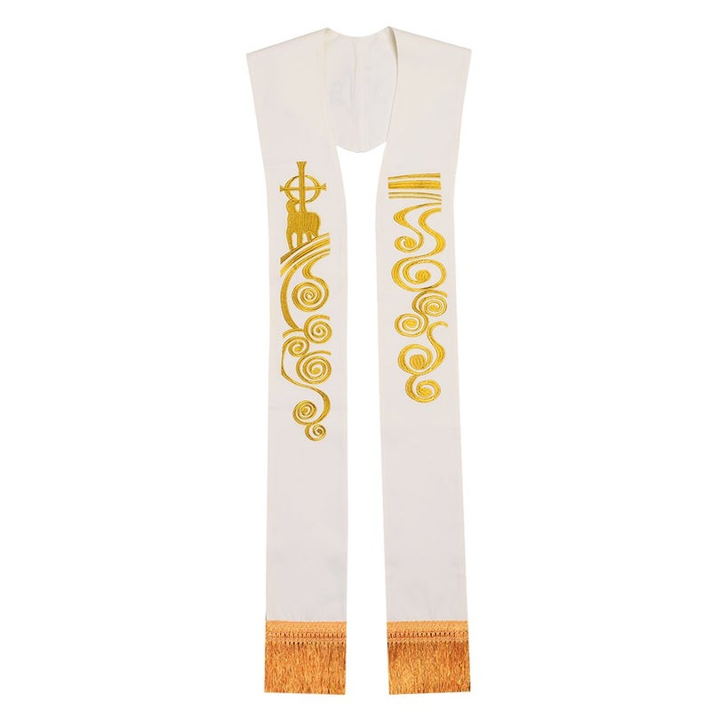 BLESSUME Church Priest Clergy Wedding Stole - Image 2