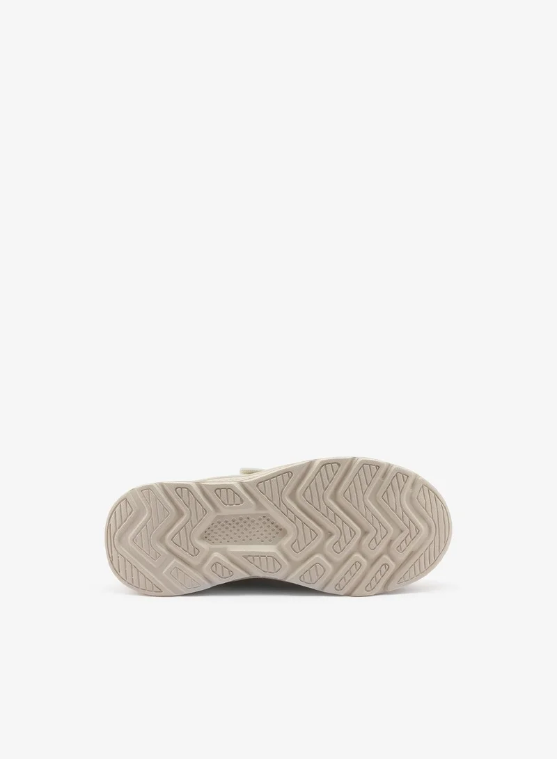 U.S. Polo Assn. beige Kids Beige Low-Top Casual Sneakers with Velcro Strap - Sleek Everyday Style and Comfort for Effortless Wear for Men | Best Price UAE