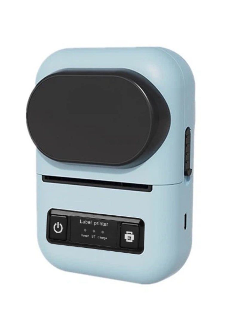 DIGI CORE Inkless Label Maker Machine Portable Printer Label Maker Portable Bluetooth Thermal Label Printer For Barcode Name Address Compatible With Android iOS And Windows System With 1 Label Roll And Charger - Image 2