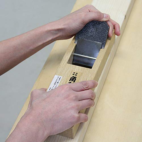 KAKURI Japanese Block Plane Large 60mm for Woodworking, KANNA Japanese Smoothing Plane Manual Hand Planer Tool for Finishing Wood, 10.2 x 3.0 x 2.8 inches, White Oak Body (Oil Finished), Made in JAPAN - Image 4