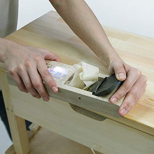 KAKURI Japanese Block Plane Large 60mm for Woodworking, KANNA Japanese Smoothing Plane Manual Hand Planer Tool for Finishing Wood, 10.2 x 3.0 x 2.8 inches, White Oak Body (Oil Finished), Made in JAPAN - Image 3