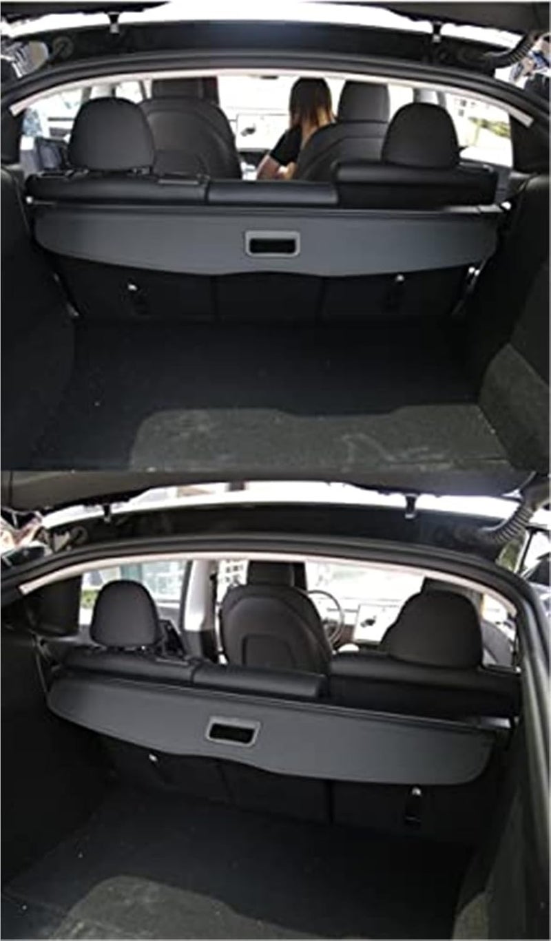 Vuzmode Retractable Rear Trunk Cargo Cover for Tesla Model Y - Image 2