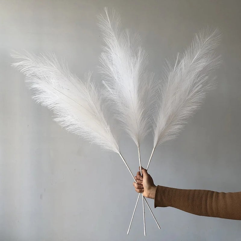 Bluejw Large Natural Pampas Grass Decor - Dried Plants for Wedding, Christmas, Valentine's Day & Beautiful Home Decoration - Image 5