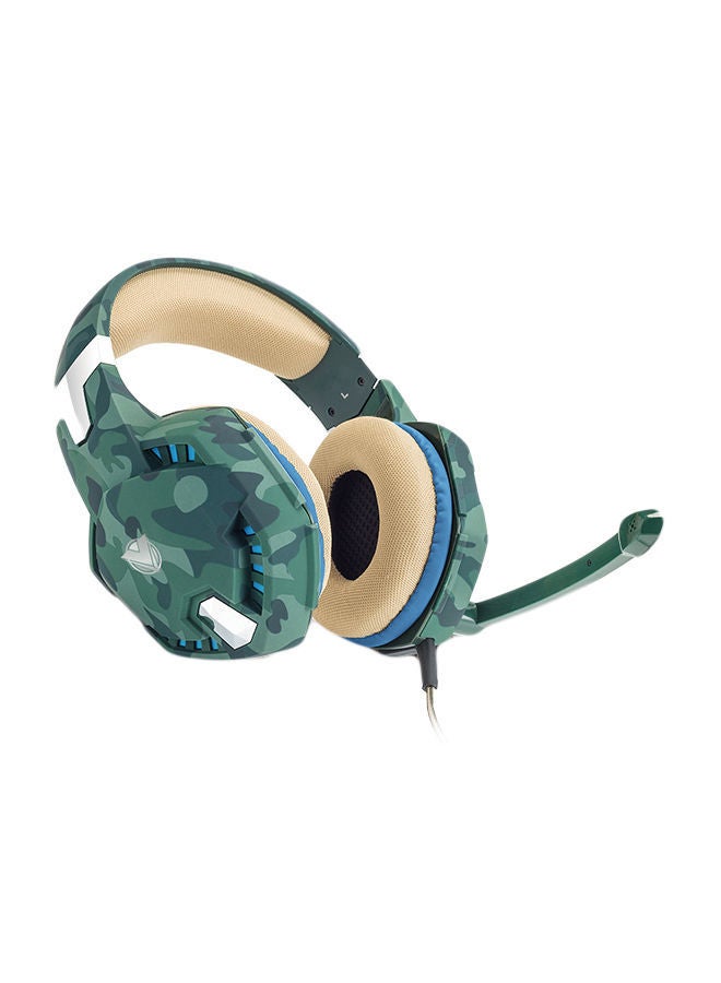 NIBEMINENT A6 Wired Over-Ear Gaming Headphones With Mic  - Image 1