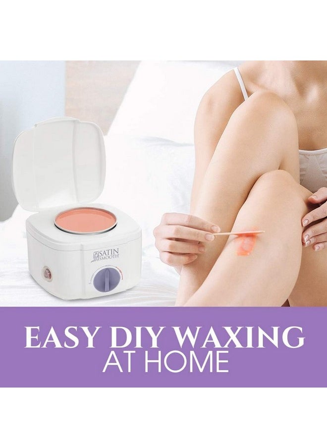 Satin Smooth Satin Smooth Professional Single Deluxe Cream Wax Warmer Kit For Unwanted Facial And Body Hair Removal  - Image 2