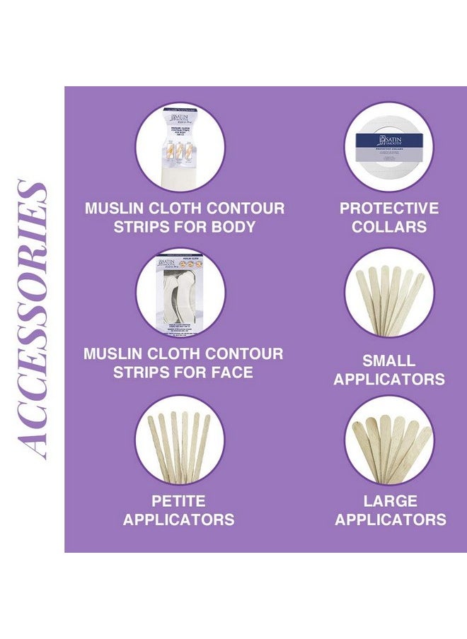 Satin Smooth Satin Smooth Professional Single Deluxe Cream Wax Warmer Kit For Unwanted Facial And Body Hair Removal  - Image 5