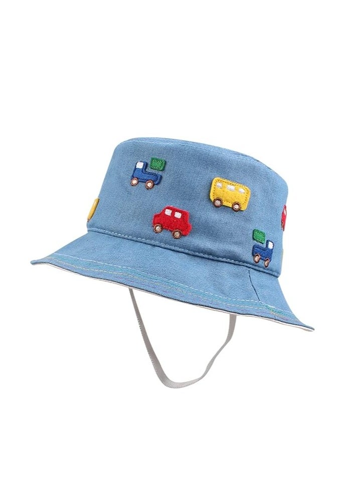 TGC Kids Summer Cotton Bucket Hat No Deformation Sun Protection for All Season Beach Vacation Getaway Headwear (2-6 Years) - pzsku/ZD87E992B92DCCEE830BEZ/45/_/1732722186/33da8807-23ac-4306-a2d6-070760a7b810