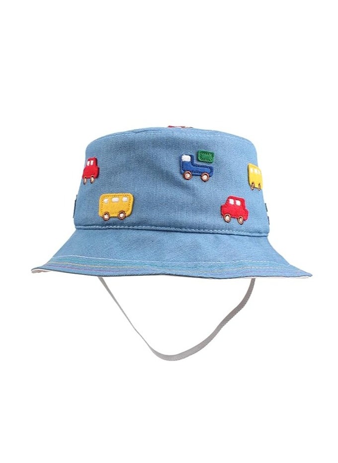 TGC Kids Summer Cotton Bucket Hat No Deformation Sun Protection for All Season Beach Vacation Getaway Headwear (2-6 Years) - pzsku/ZD87E992B92DCCEE830BEZ/45/_/1732722196/00471242-6833-41f2-90aa-f9dd2b804da1