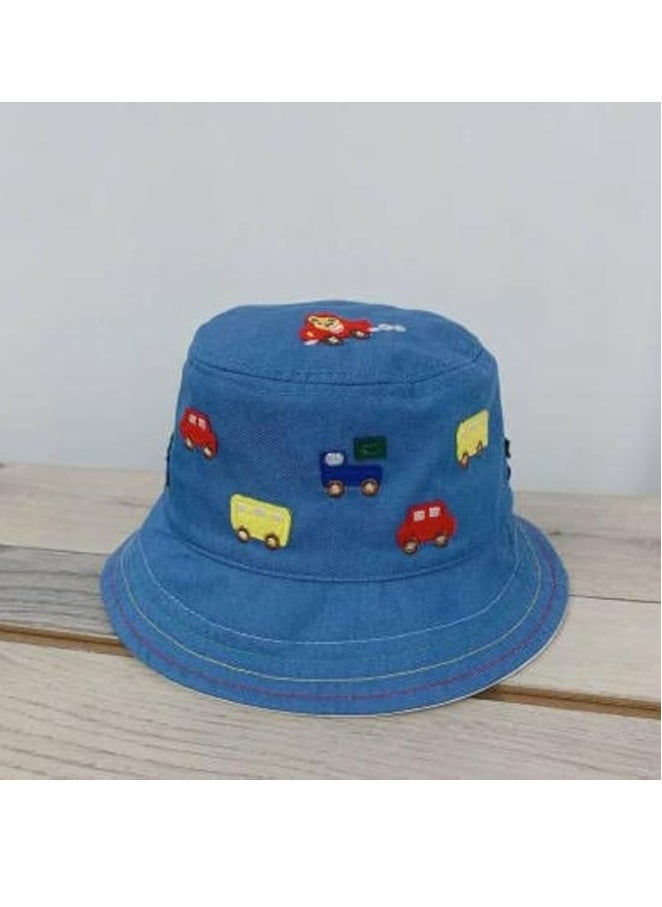 TGC Kids Summer Cotton Bucket Hat No Deformation Sun Protection for All Season Beach Vacation Getaway Headwear (2-6 Years) - pzsku/ZD87E992B92DCCEE830BEZ/45/_/1732722226/be045424-19b7-49b2-8889-5999ad6dccc0