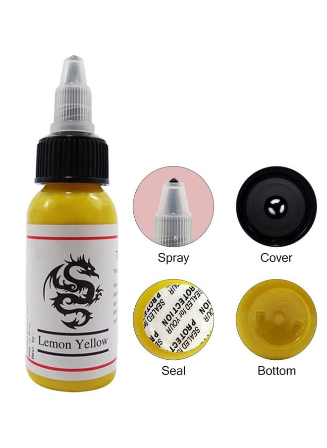 Occuwzz Tattoo pigments (10 colors) Tattoo pigments Tattoo practice Tattoo pigments set  - Image 5