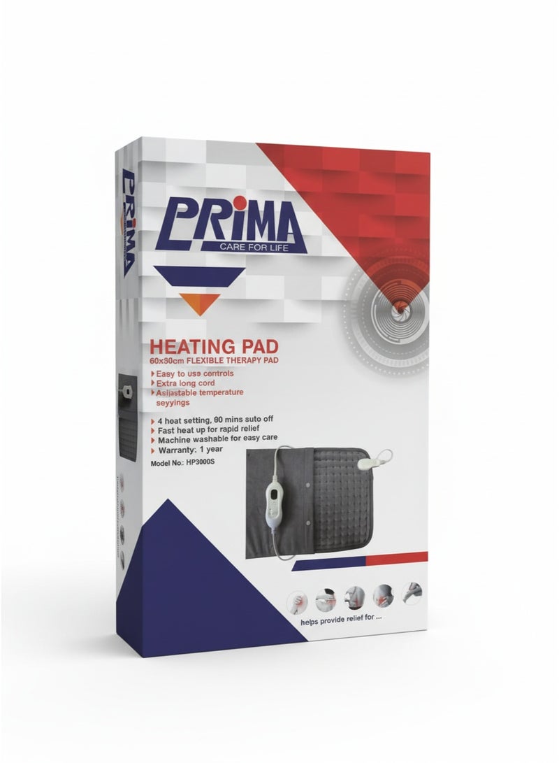 PRIMA Electric heating pad for chronic neck and shoulder pain, for stress relief and relaxation, ergonomic design. - Image 2