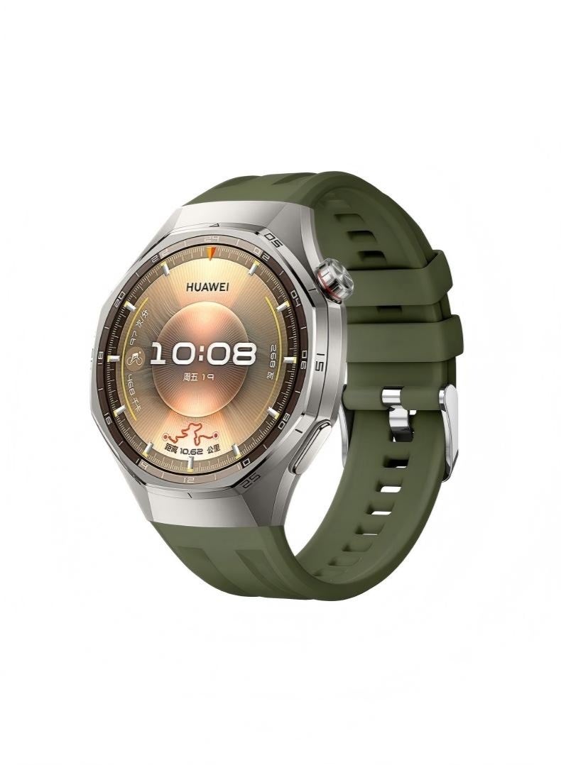 أتش دبليو حزام سيليكون لساعة هواوي GT6 Pro/GT5 pro، حزام رياضي 22 مم - Image 2