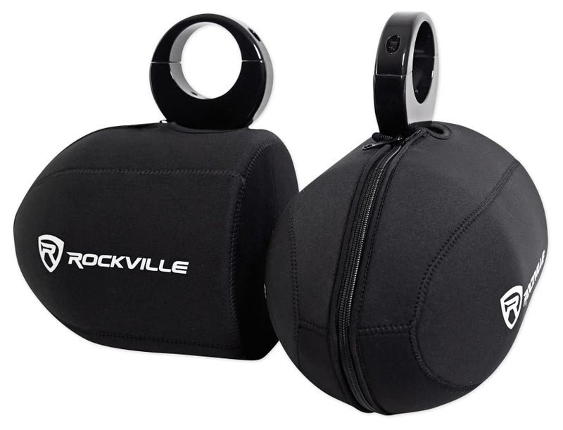 Rockville RWBC Neoprene Covers for 6.5" Wakeboard Tower Speaker Pair - Image 1