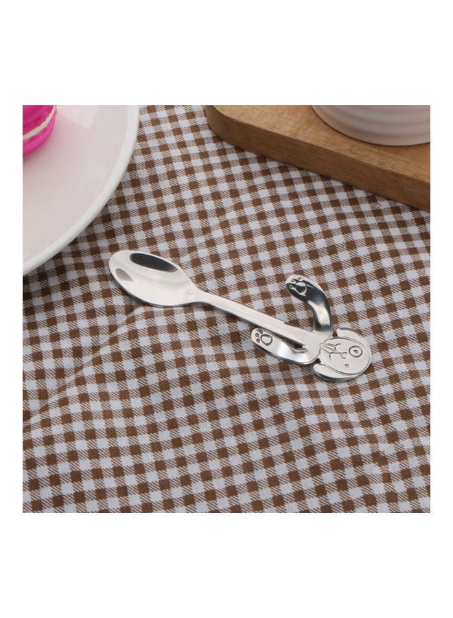 NIBEMINENT Stainless Steel Hanging Cup Tea Spoon Silver 12x2x3cm - Image 2
