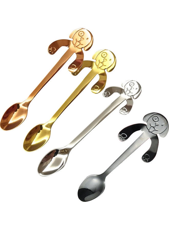 NIBEMINENT Stainless Steel Hanging Cup Tea Spoon Silver 12x2x3cm - Image 5