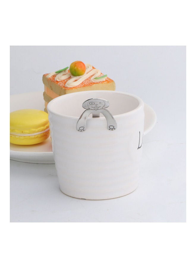 NIBEMINENT Stainless Steel Hanging Cup Tea Spoon Silver 12x2x3cm - Image 3