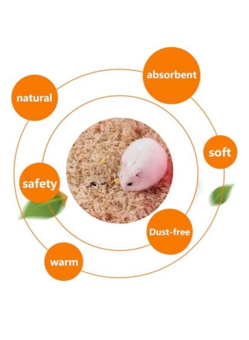 بيتبايت صندوق فضلات بلوسبان للأرانب والقوارض من الخشب الطبيعي ، عالي الامتصاص - صديق للبيئة (16 لترا أي 1 كجم) - Image 4