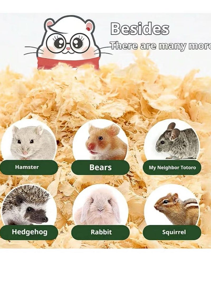 بيتبايت صندوق فضلات بلوسبان للأرانب والقوارض من الخشب الطبيعي ، عالي الامتصاص - صديق للبيئة (16 لترا أي 1 كجم) - Image 3