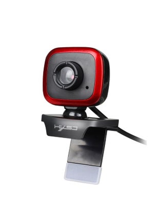 HXSJ A849 480P Adjustable 360 Degree HD Video Webcam PC Camera with Microphone(Black Red) - pzsku/ZD87F0BF13C0E4CDBC096Z/45/_/1731446203/b0ede892-cbfd-411c-96ab-fc34eeea9f60