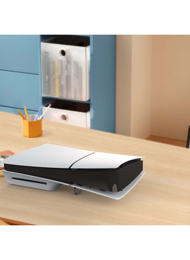 Loquat PS5 Slim Bracket PlayStation 5 Slim Acrylic Horizontal Tripod Base Stabilizer Bracket-Product Color:PS5 SLIM Bracket  - Image 4