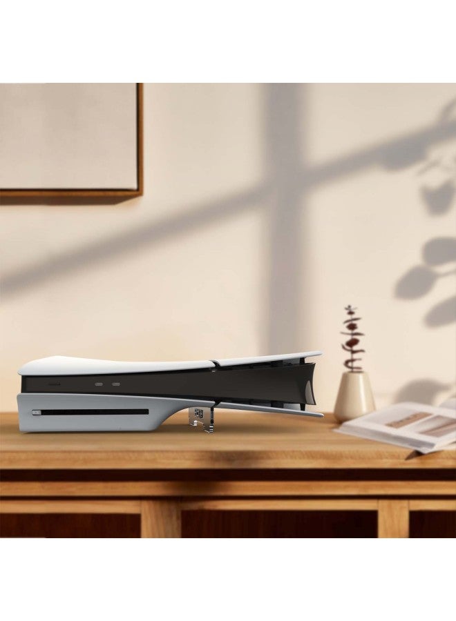 Loquat PS5 Slim Bracket PlayStation 5 Slim Acrylic Horizontal Tripod Base Stabilizer Bracket-Product Color:PS5 SLIM Bracket  - Image 3