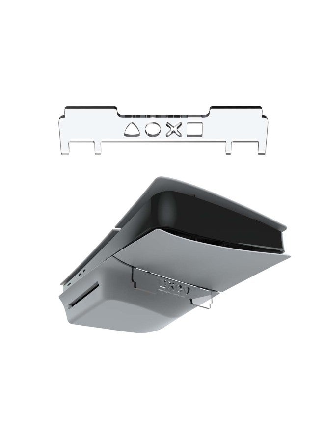 Loquat PS5 Slim Bracket PlayStation 5 Slim Acrylic Horizontal Tripod Base Stabilizer Bracket-Product Color:PS5 SLIM Bracket  - Image 2