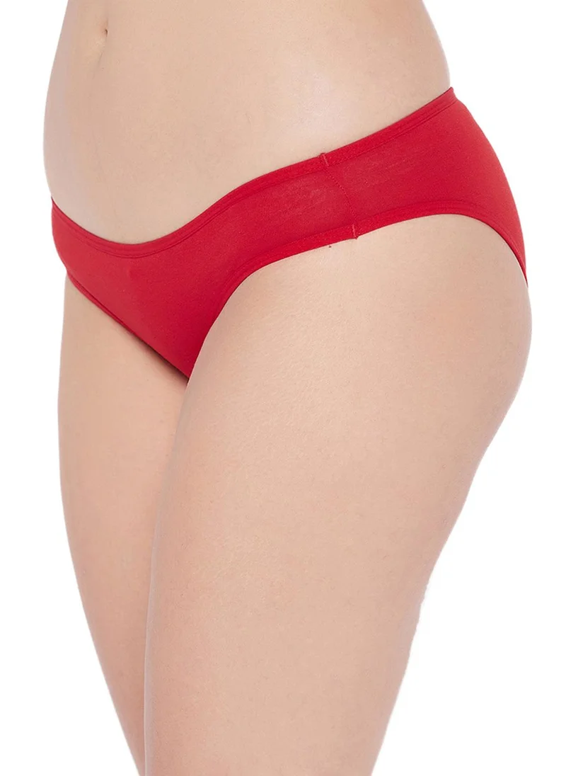 Clovia Multi Clovia Pack of 3 Low Waist Bikini Panties - Cotton for Women | Best Price UAE