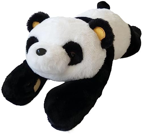 FoxVilla 4lbs Panda Weighted Stuffed Animals 24 inch Weighted Plush Stuffed Animals for Adults Cute Soft Weighted Plush Throw Animal Pillow Toy Birthday Gifts for Adults Kids - Image 1