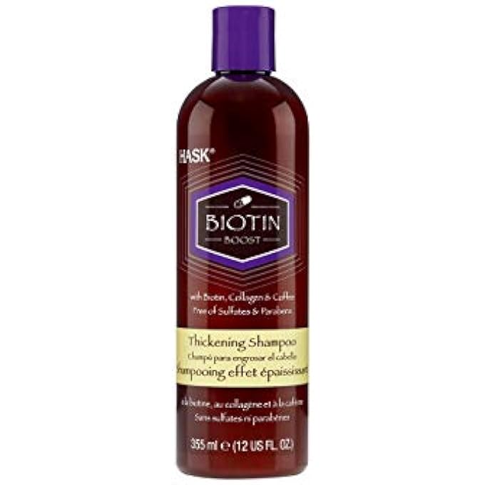 HASK BIOTIN BOOST THICKENING SHAMPOO 15 FL OZ, PACK OF 1