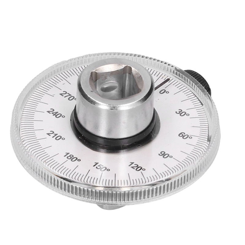 Torque Angle Gauge 1/2in Drive Tool 360 Degree Scale With 2 Degree Increments - Adjustable Dual-length Holding Rod Torque Wrench Adapter for Universal Car Engine Repair - Image 5