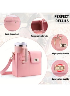 EVEREEN Adjustable Crossbody Bottle Holder Storage Bag with Detachable Strap, Compatible with Most Water Bottles, Versatile Pouch for Outdoor Use - Durable Material, Innovative Mounting Design for Various Settings  - Image 5