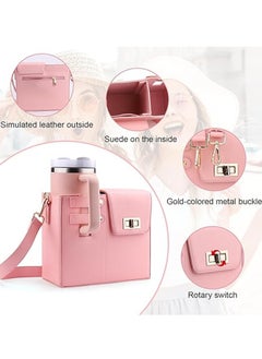 EVEREEN Adjustable Crossbody Bottle Holder Storage Bag with Detachable Strap, Compatible with Most Water Bottles, Versatile Pouch for Outdoor Use - Durable Material, Innovative Mounting Design for Various Settings  - Image 3