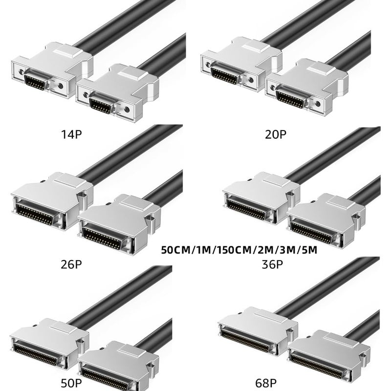 كابل SCSI من أنثى إلى أنثى لمجموعات الأقراص 50 سم 100 سم 150 سم 200 سم - Image 4