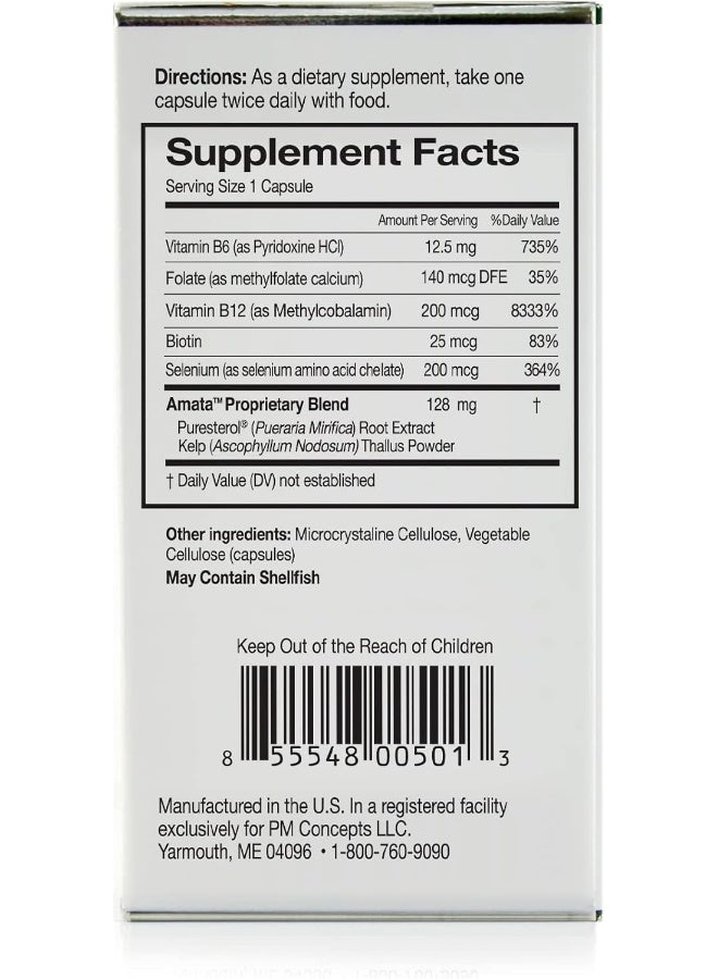 Amata Life by Dr. Christiane Northrup Pueraria Mirifica Plus Capsules 60 Day - Image 3