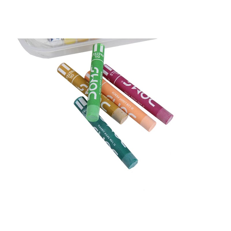 DOMS OIL PASTELS PACK OF 25 COLOR SHADES - Image 5