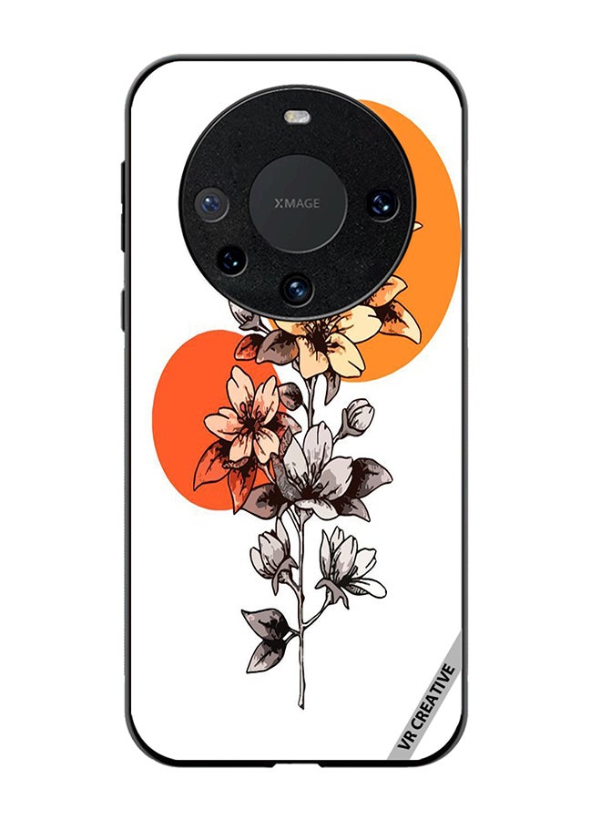 VR CREATIVE Protective Case Cover For Huawei Mate 60 Pro Plus Flower Design Multicolour - Image 1
